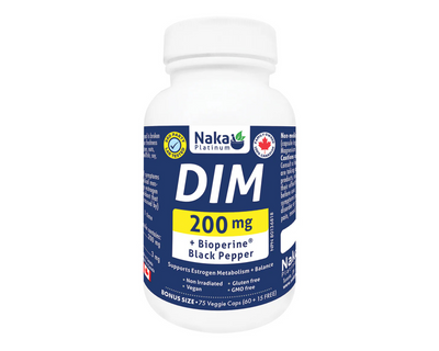 Naka DIM 200mg + Bioperine Black Pepper