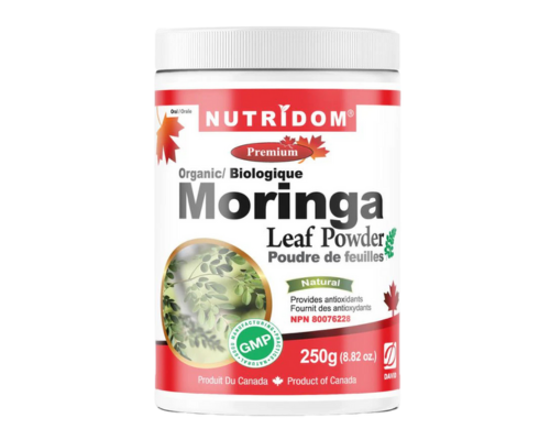 Nutridom Organic Moringa Oleifera Leaf Powder 250g