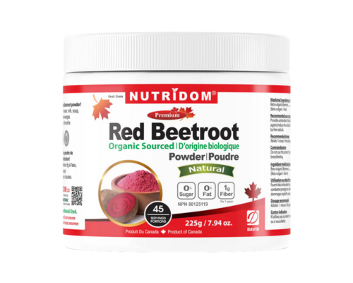 Nutridom Organic Red Beet Root Powder 225g