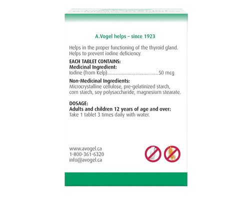 A.Vogel Thyroid Support 150 Tablets