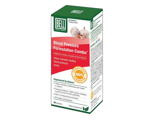 IN STORE! Bell Blood Pressure 60 Capsules