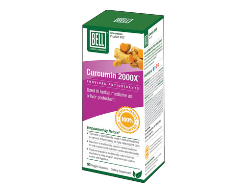 Bell Curcumin 2000X 90 Veggie Caps
