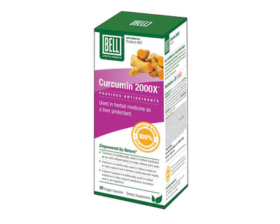 Bell Curcumin 2000X 90 Veggie Caps