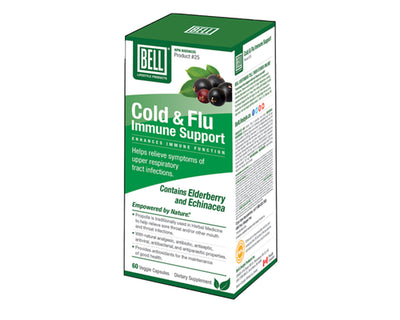 Bell Cold and Flu Immune Support 60 Veggie Caps