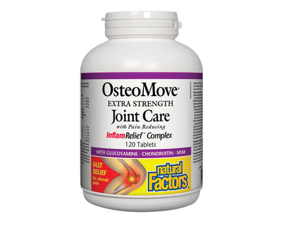 Natural Factors OsteoMove Joint Care Extra Strength 120 Tablets