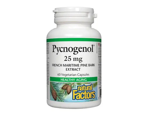 Natural Factors Pycnogenol 25mg 60 Veggie Caps