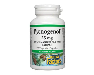 Natural Factors Pycnogenol 25mg 60 Veggie Caps