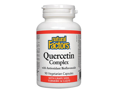 Natural Factors Quercetin Complex 90 Veggie Caps