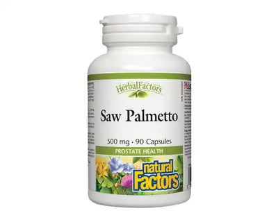 Natural Factors Saw Palmetto 500mg 90 Capsules
