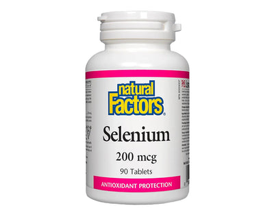 Natural Factors Selenium 200mcg 90 Tablets