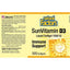 Natural Factors Sun Vitamin D3 1000 IU 500 Softgels