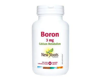 New Roots Boron 3mg 90 Veggie Caps
