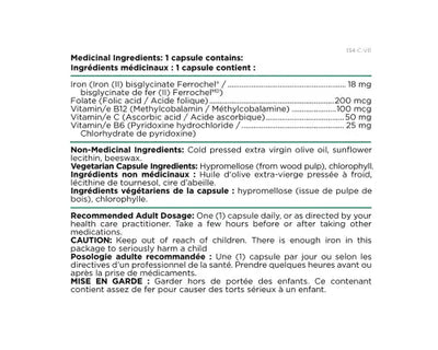Platinum Naturals EasyIron 120 Veggie Caps