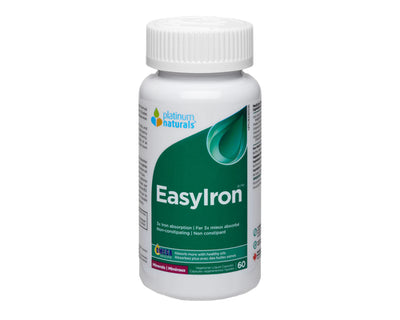 Platinum Naturals EasyIron 60 Veggie Caps