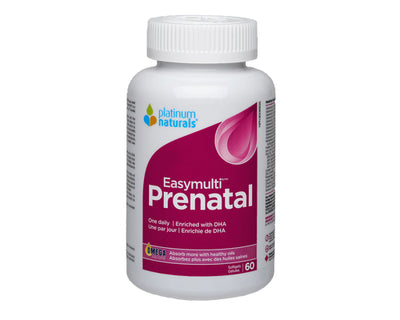 Platinum Naturals EasyMulti Prenatal 60 Softgels