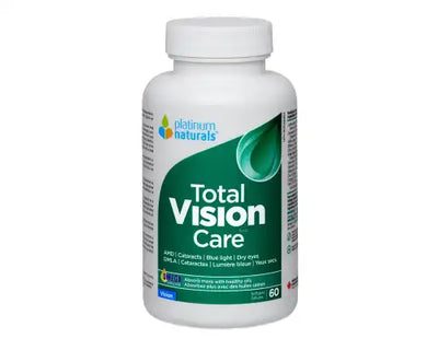 Platinum Naturals Total Vision Care 60 Softgels