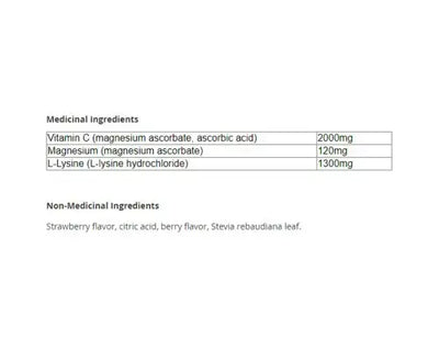 Medi C Plus With Magnesium Ascorbate Berry Powder 600g