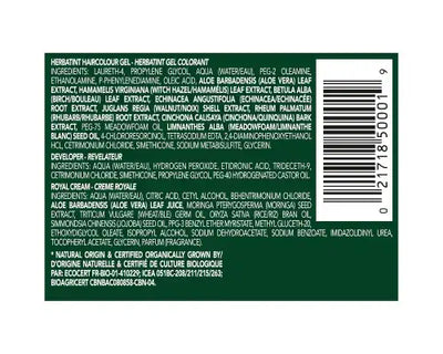 Herbatint Permanent Hair Colour Gel Black 1N 135mL