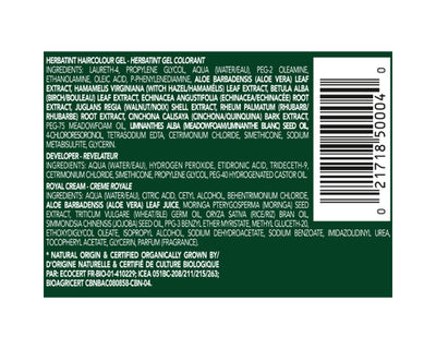 Herbatint Permanent Hair Colour Gel Chestnut 4N 135mL