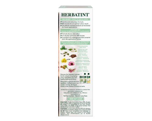 Herbatint Permanent Hair Colour Gel Light Golden Chestnut 5D 135mL