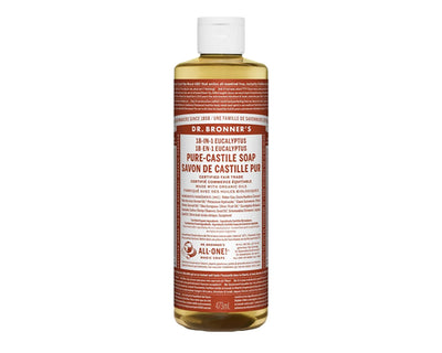 Dr. Bronner's 18-In-1 Pure-Castile Liquid Soap Eucalyptus 473mL