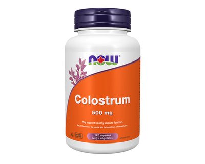 NOW Colostrum 500mg 120 Veggie Caps