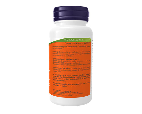 NOW Stinging Nettle Root Extract 250mg 90 Veggie Caps