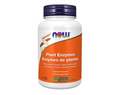 NOW Plant Enzymes 120 Veggie Caps