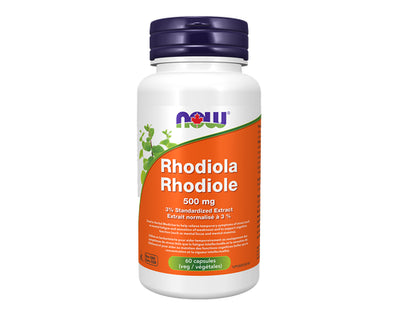 NOW Rhodiola 500mg 60 Veggie Caps
