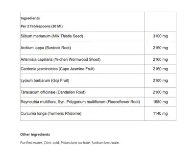 Omega Alpha Liver Flush Liquid 500mL