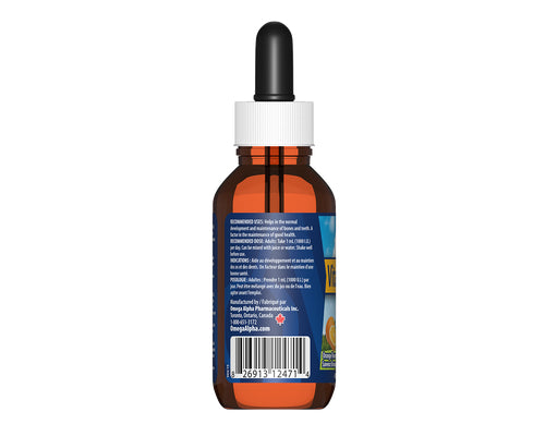 Omega Alpha Vitamin D3 1000 IU Orange 50mL