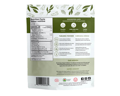 Organic Traditions Turmeric Powder 200g