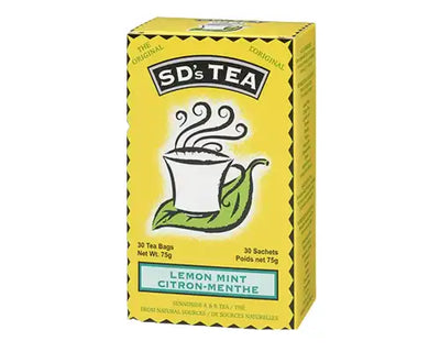 SD's Tea Lemon Mint 30 Tea Bags