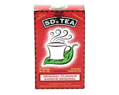 SD's Tea Original Tea 30 Tea Bags