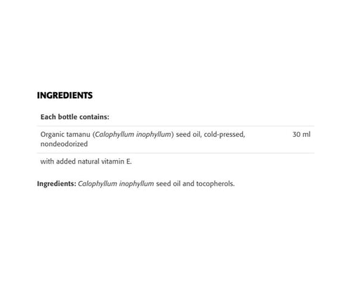 New Roots Organic Tamanu Oil 30mL