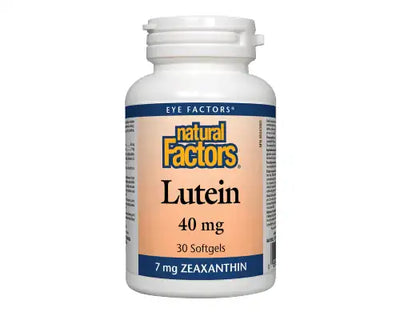 Natural Factors Lutein 40mg 30 Softgels