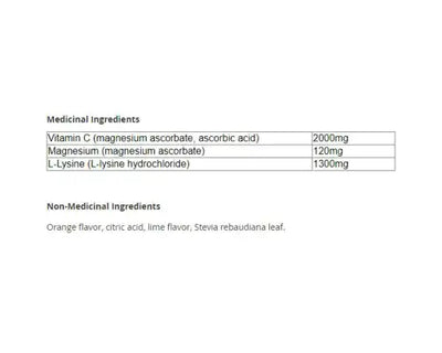 Medi C Plus With Magnesium Ascorbate Citrus Powder 600g