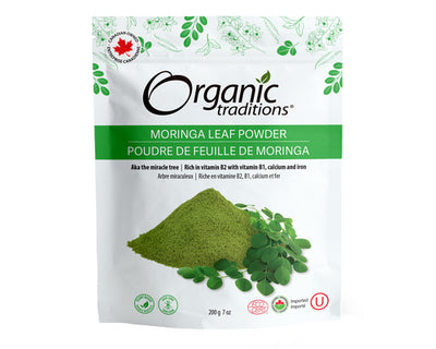 Organic Traditions Moringa Leaf Powder 200g