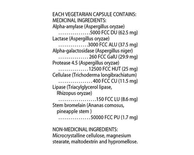 Flora Immediate Relief Enzymes 60 Veggie Caps