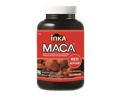 Inka Maca Organic Maca Red 800mg 90 Veggie Caps