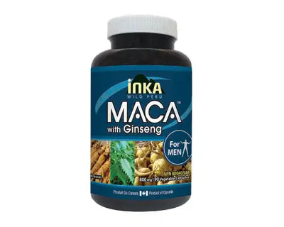 Inka Maca Maca With Ginseng Men 90 Veggie Caps
