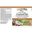 Natural Factors Coconut Rich Extra Virgin Coconut Oil 1000mg 120 Softgels