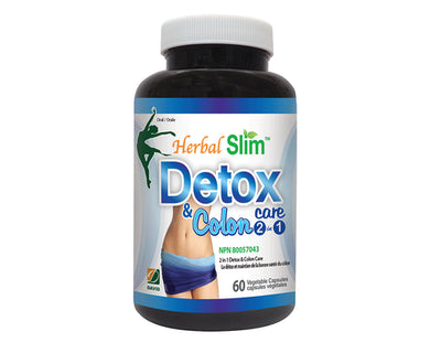 Herbal Slim Detox & Colon Care 2 In 1 60 Veggie Caps