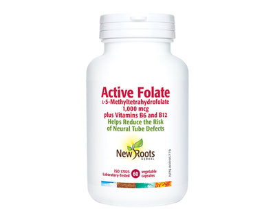 New Roots Active Folate 60 Veggie Caps