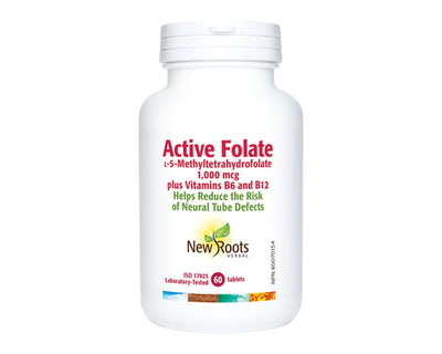 New Roots Active Folate 60 Tablets