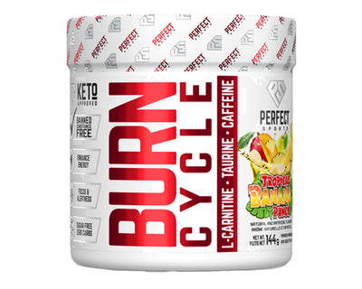 Perfect Sports Burn Cycle Tropical Banana Punch 36 Servings