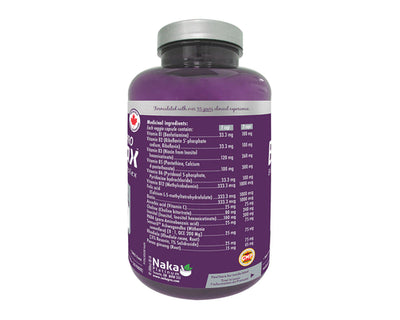 Naka Platinum PRO BioMax Bio Active B Complex 150 Veggie Caps