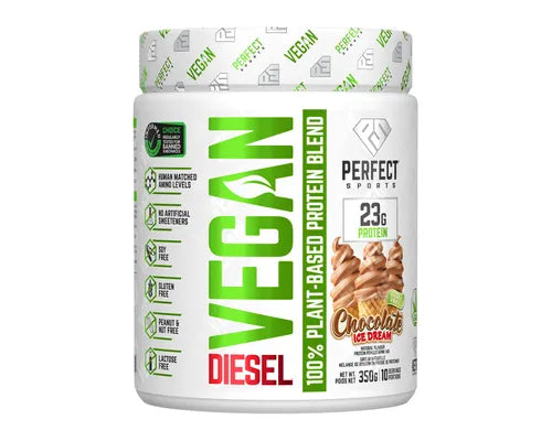 Perfect Sports Diesel Vegan Protein Chocolate Ice Dream 350g