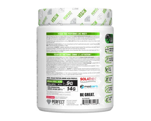 Perfect Sports Diesel Vegan Protein Chocolate Ice Dream 350g