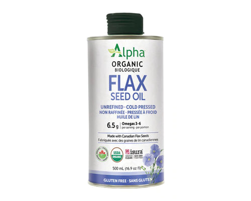 Alpha Health Flax Seed Oil 500mL